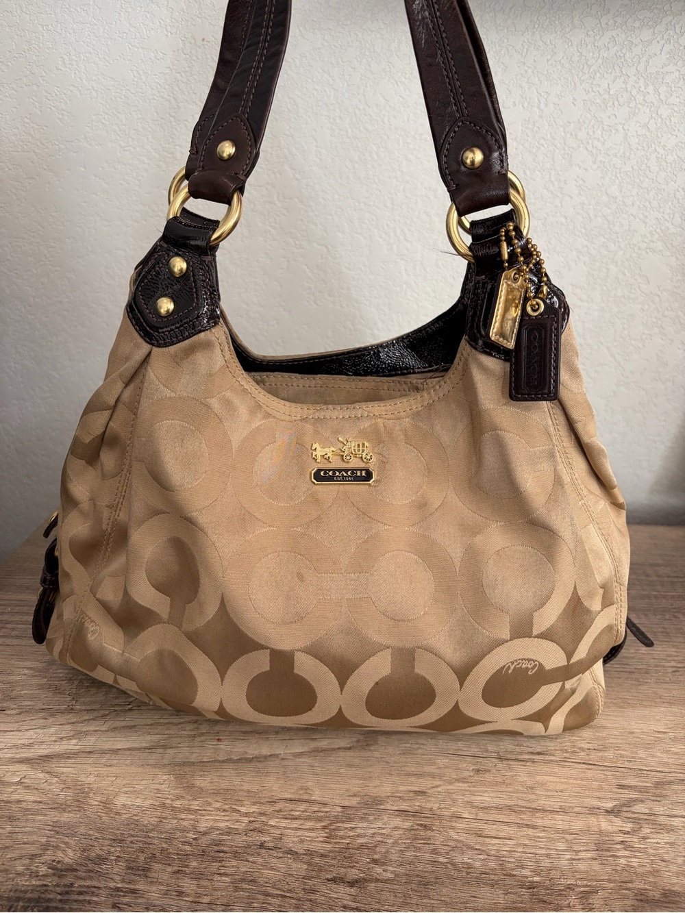 Y2K Coach Madison shoulder bag